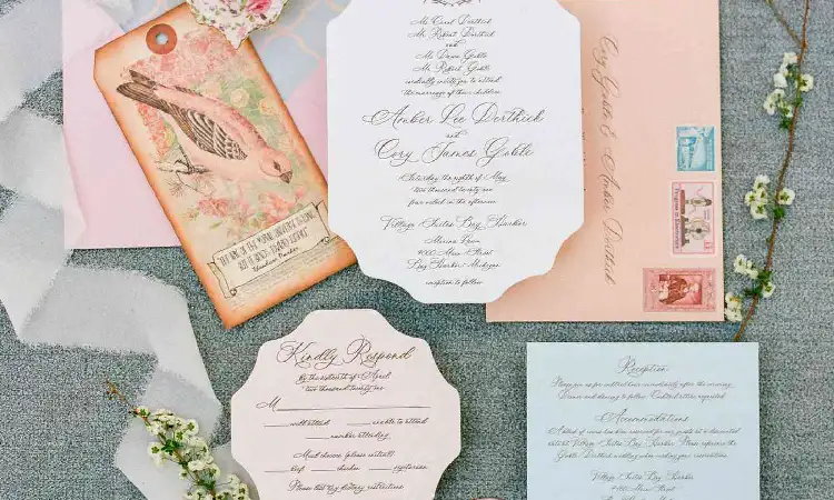 Referensi undangan pernikahan, Sumber: brides.com