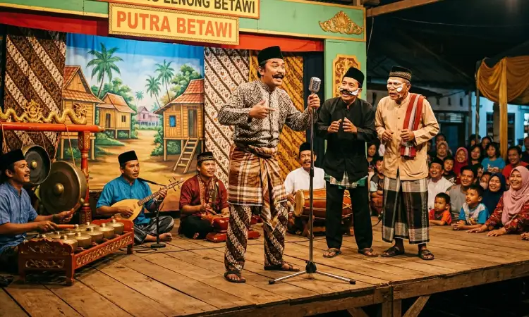 Lenong dari Betawi, Sumber: AI