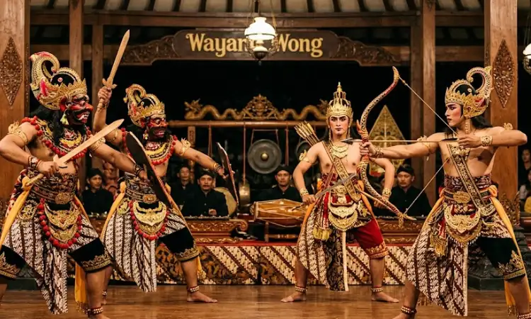 Wayang Wong, Sumber: AI