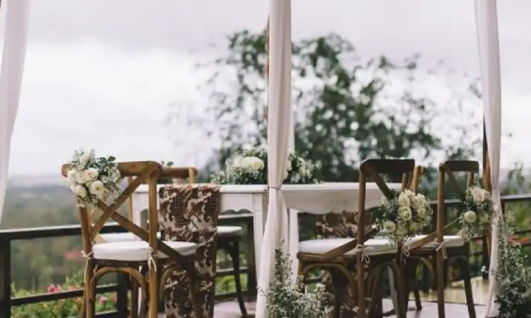 Akad nikah tema alam, Sumber: weddingmarket.com