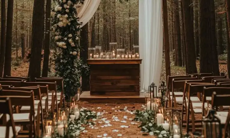 Altar tema hutan, Sumber: pinterest.com