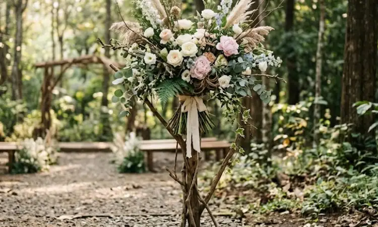 Standing flower Rustic Ranting Alami, Sumber: AI