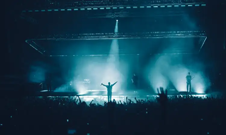 Lighting konser, Sumber: pexels.com