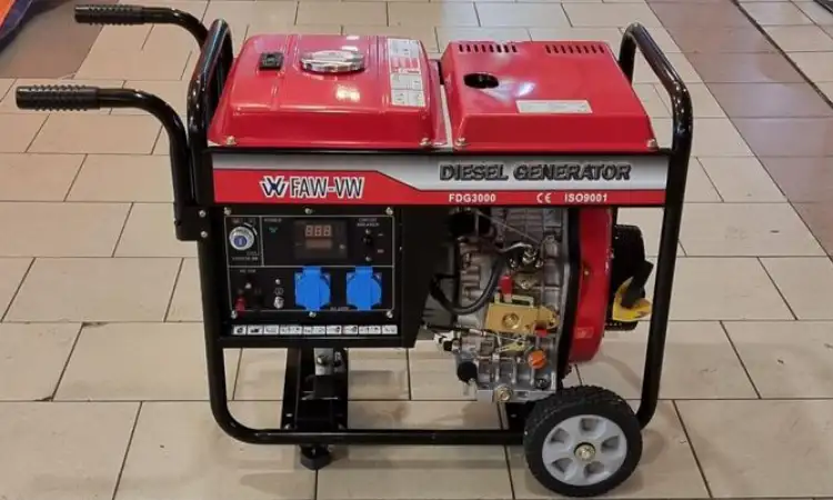 Komponen Genset Diesel, Sumber: lazada.co.id